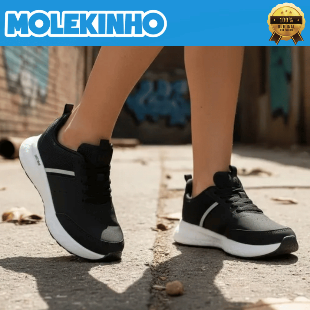 Tênis Esportivo Infantil para Meninos Molekinho E