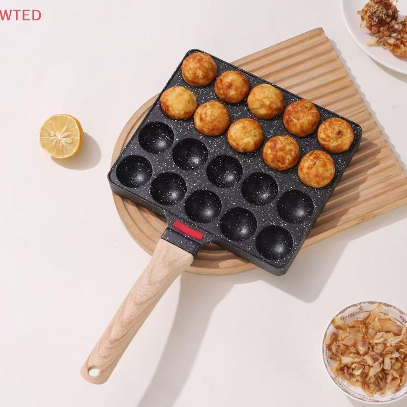 (WTED) Takoyaki Pan Mold Maker Frigideira Liga De 