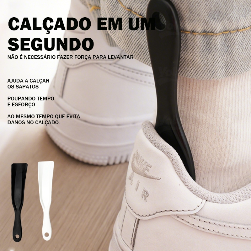 Kit 2 Calçadeiras Para Sapatos E Tênis Em Geral 