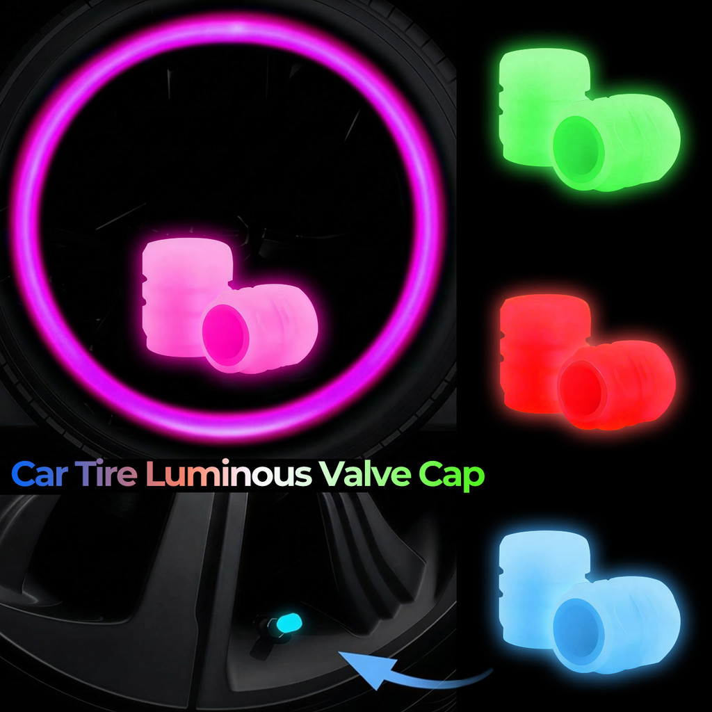 Tampas Luminosas Para Válvulas De Pneus  Cabem Em