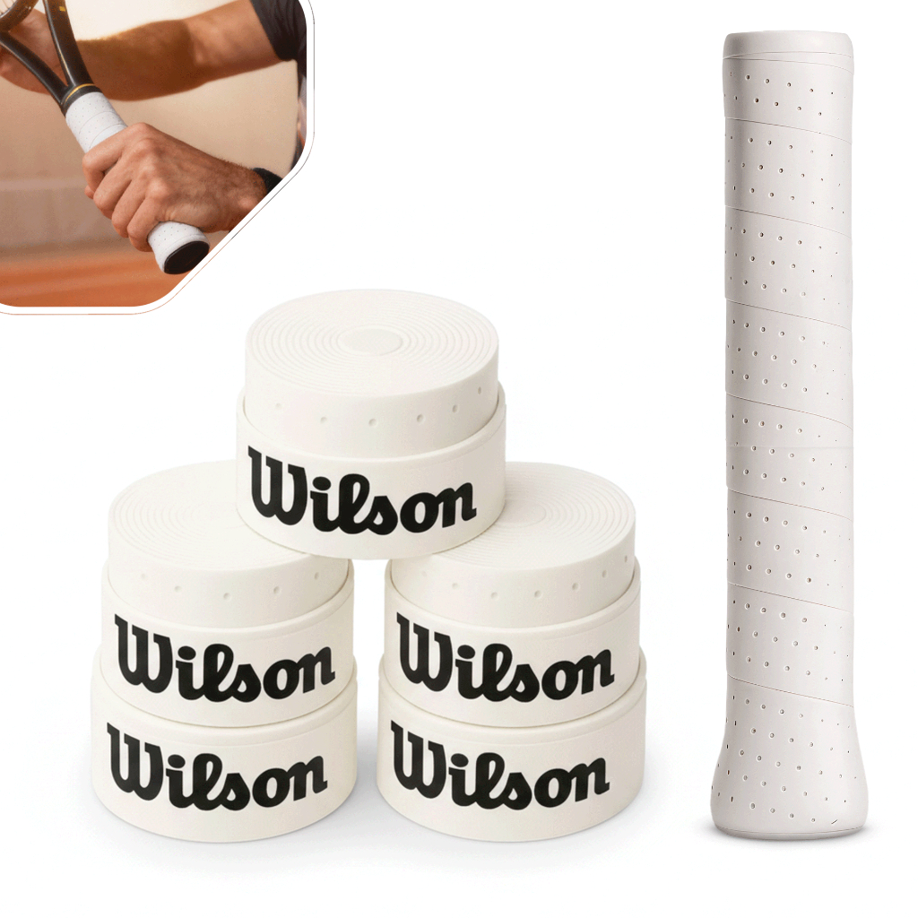 Kit 5 Overgrip Raquete Beach Tennis Furado Grip Pa
