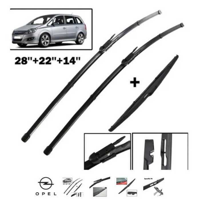 Adequado para Opel Zafira B2005-2011 limpador de p