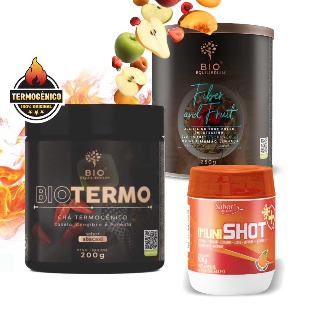 Combo Termogênico Natural + Suplemento para Imuni