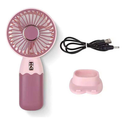 Ventilador Portátil De Mão Mini Recarregável Us