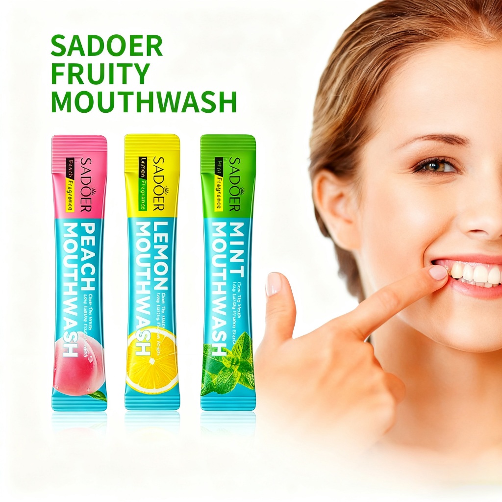 Sadoer 20 Unidades De Enxaguatório Bucal Portáti