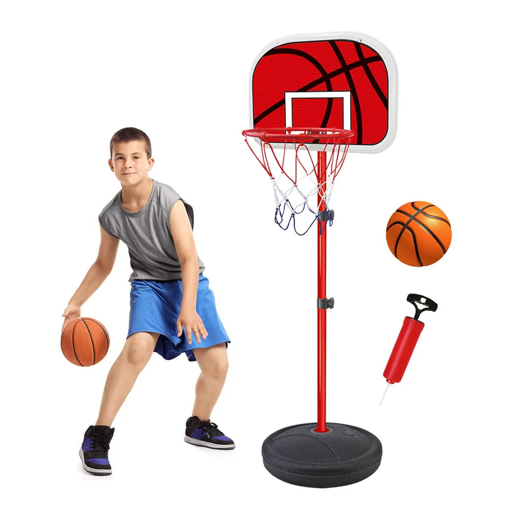 Cesta Ajustavel Basquete 1,5M Basket Infantil Kit