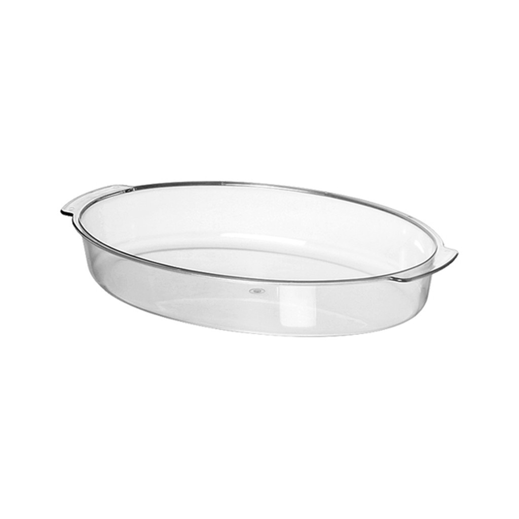 Travessa Acrílica Oval 20×29 cm Petisqueira 