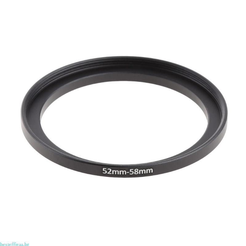 besteffie 52mm-58mm Filtro Step Up Anéis Adaptado