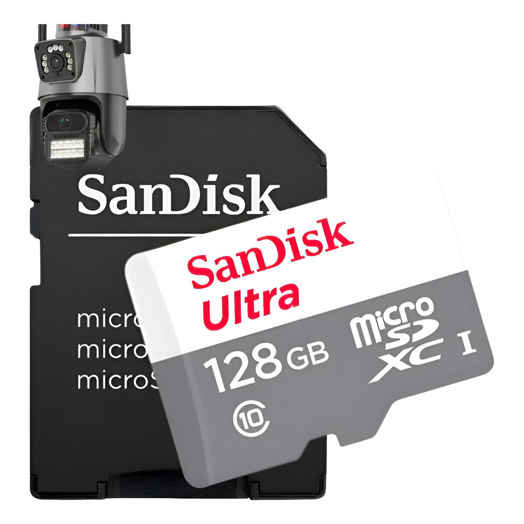 Cartão Memória Microsd Tf 128gb Original De Câm