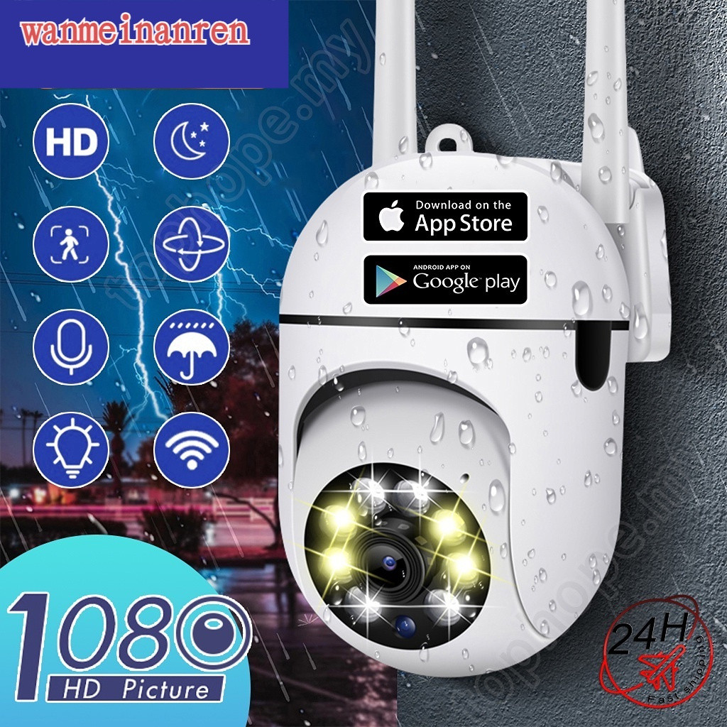 A7 1080p Câmera De Rede  Vigilância Externa Vis�