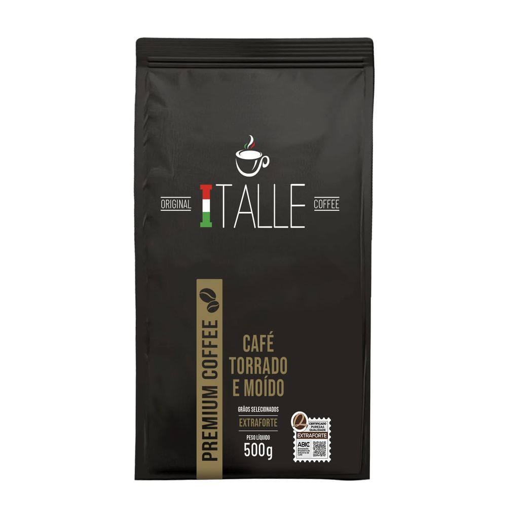 Café Torrado E Moído Extraforte Café Italle Caf