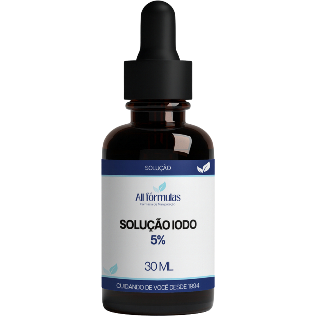 Solução De Iodo 5% – 30 ML