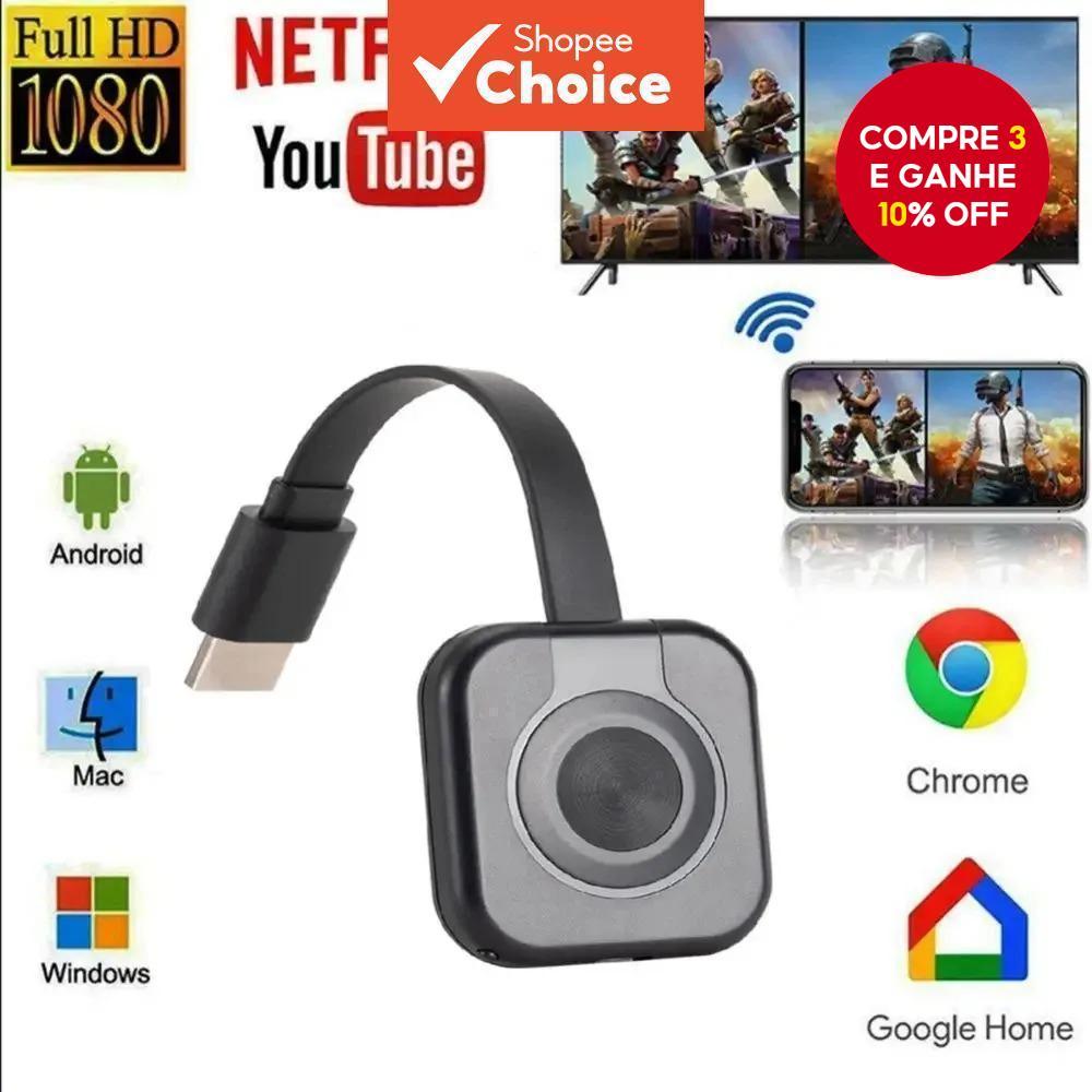 Dongle de exibição WiFi sem fio, adaptador de v�