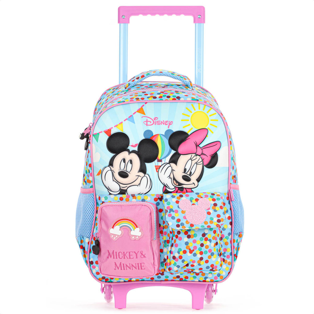 Mochila Com Rodas Escolar Xeryus 16 Disney MinnieE