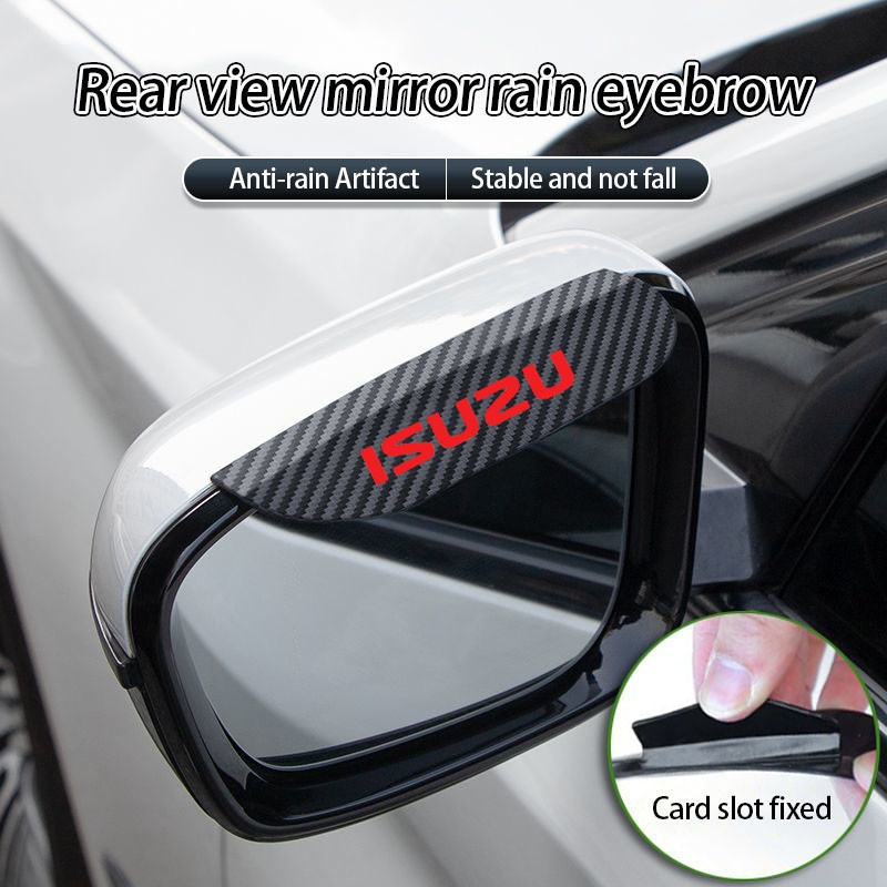 Espelho Retrovisor de Fibra de Carbono Isuzu, Prot