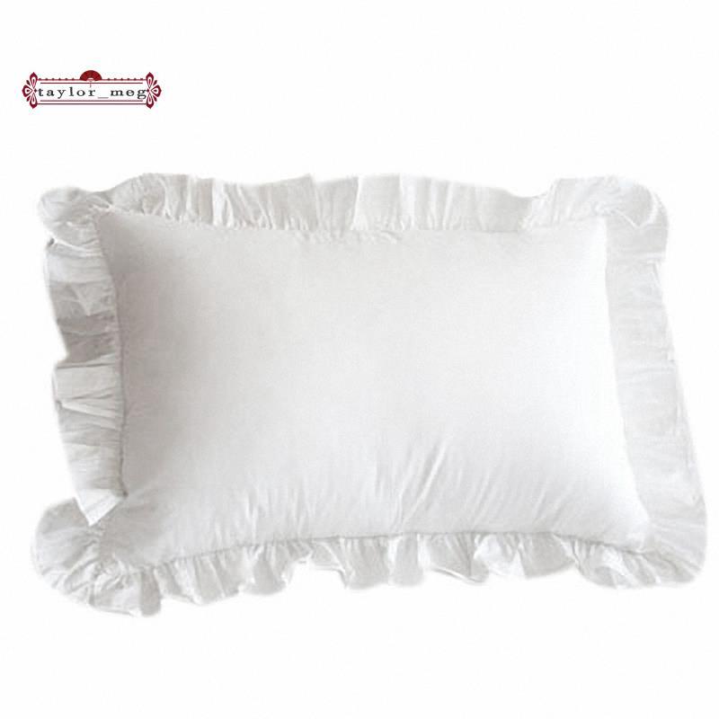 Fronha 100 % Algodão Com Babados E , Capa De Almo