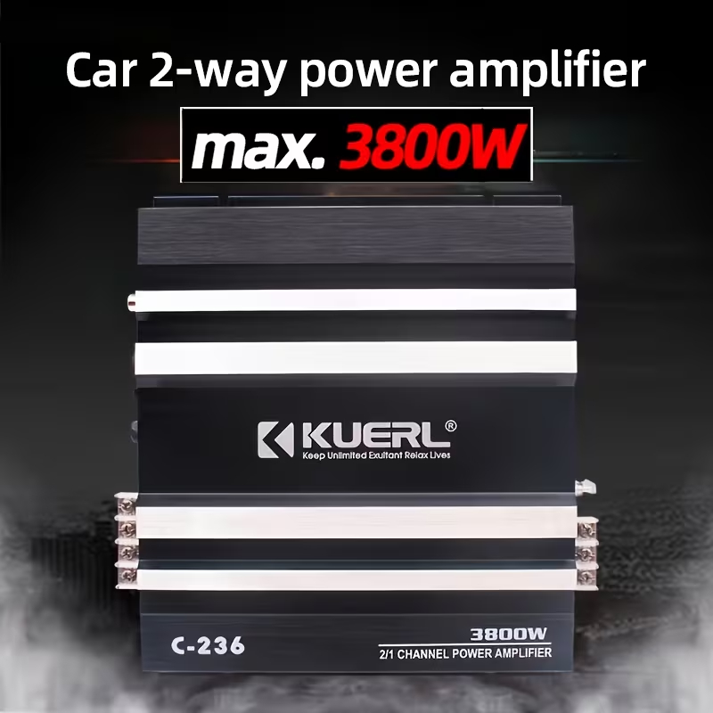C-236 Amplificador de potência para carro de alta