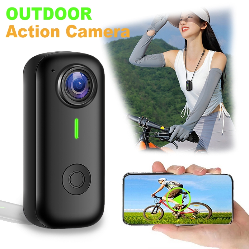 Câmera De Ação HD Thumb , Mini Câmeras Corpora