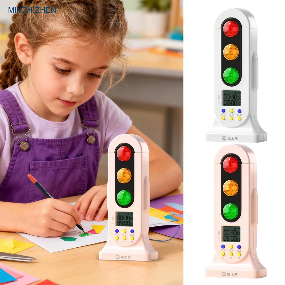 Semáforo Visual Temporizador Silencioso Cor Aviso