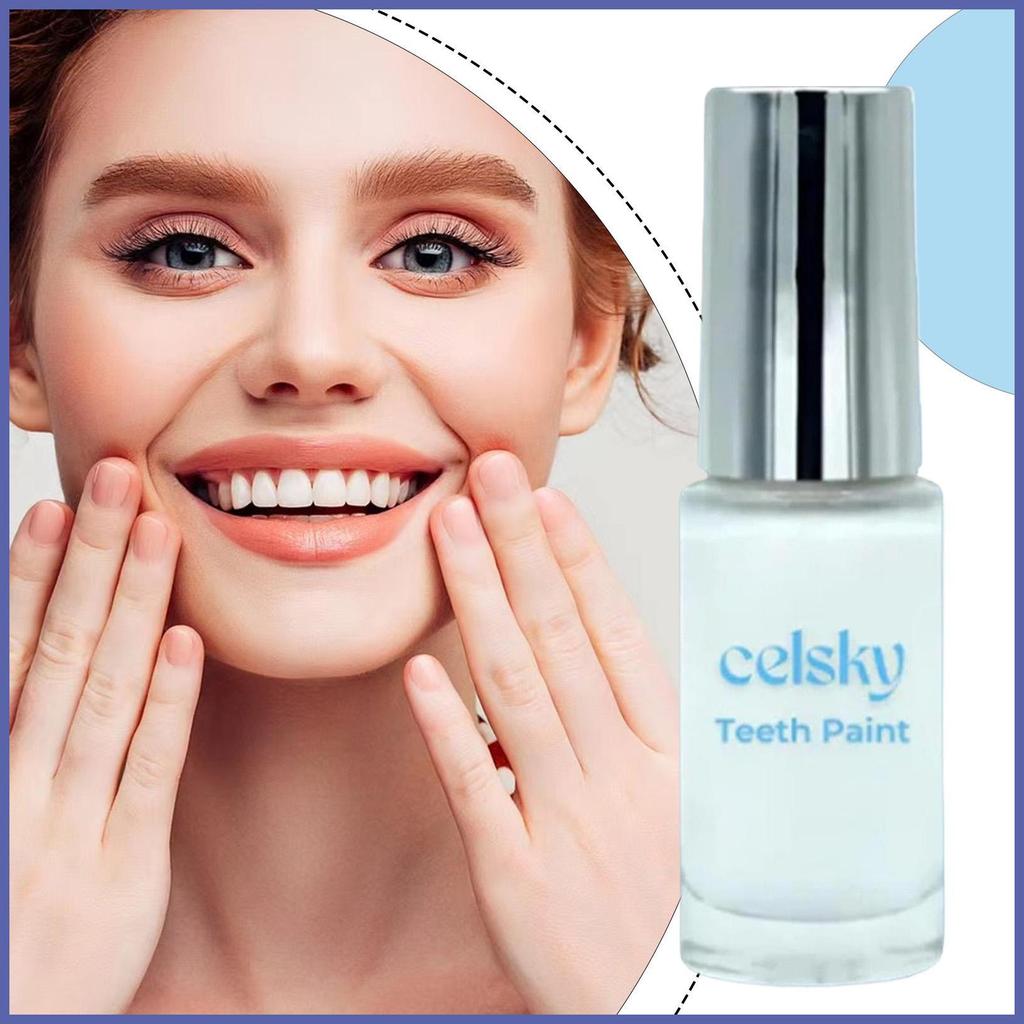 Pintura De Dente Branco Dentes Instantâneos Ilumi