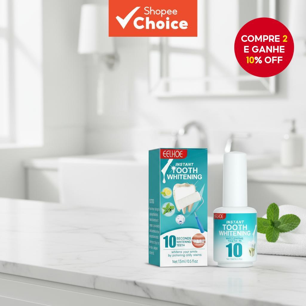 Corretor de Cor dos Dentes para um Sorriso Mais Br