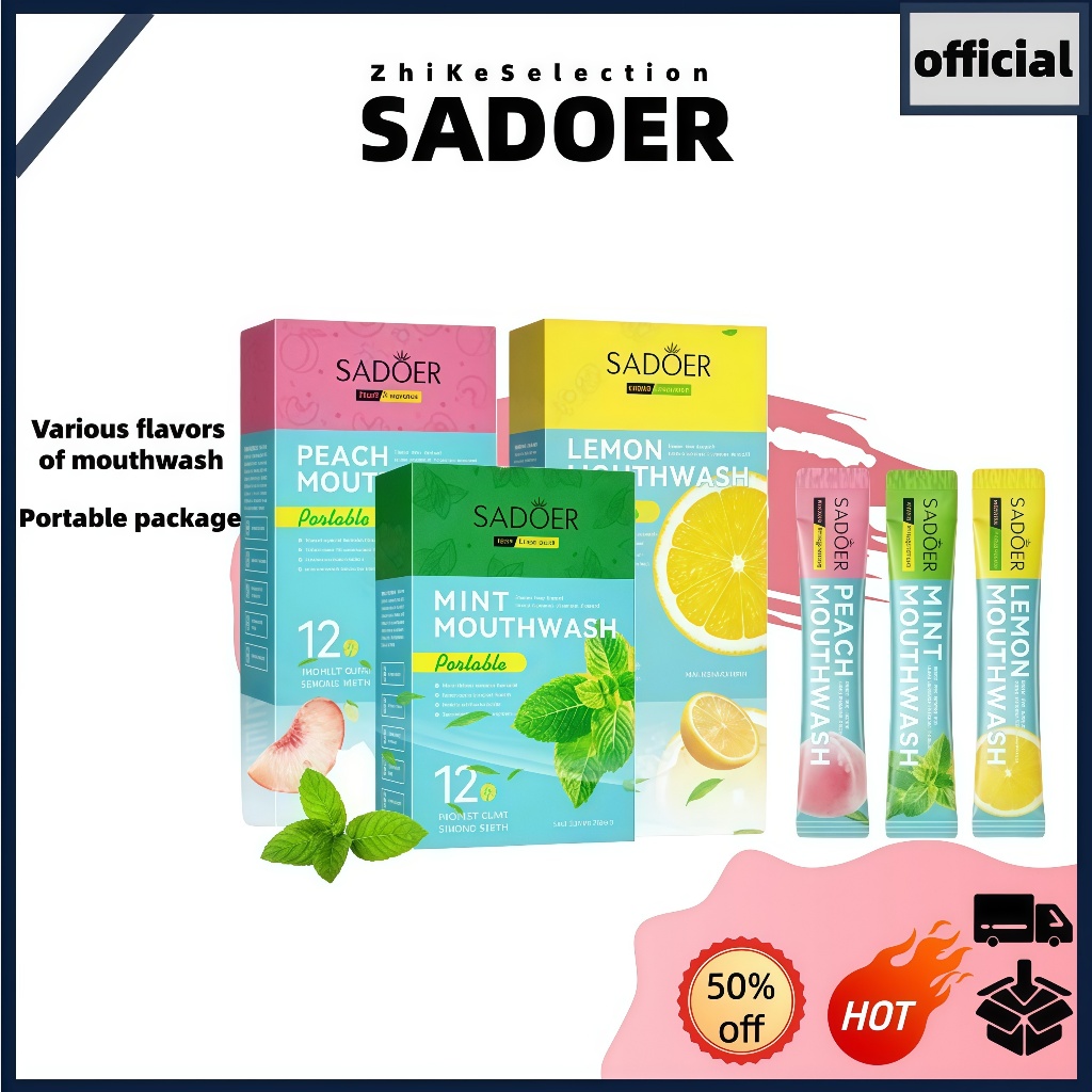 3.15 [SADOER] Enxaguador Bucal Natural Com Sabor D