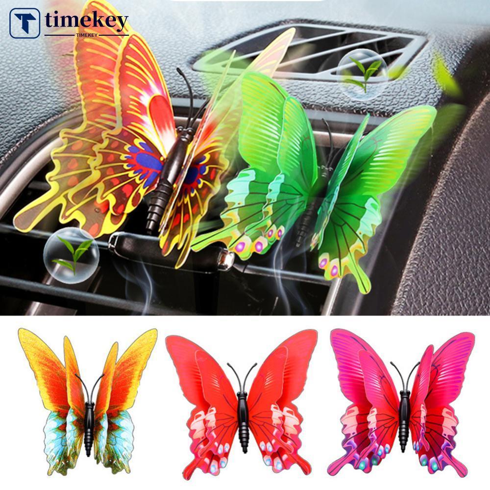 TIMEKEY Borboleta Carro Ambientador Ar Condicionad