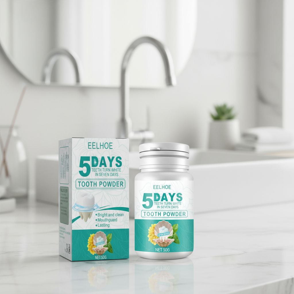 Pó Clareador de Dentes para Remoção de Manchas 