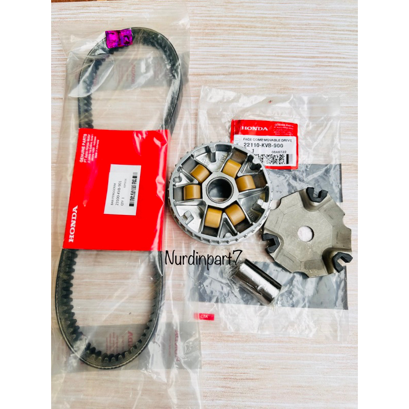 Correia V Vanbelt + Carcaça Rolo Assy Honda Vario