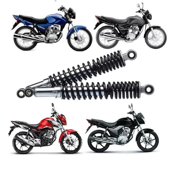 Par Amortecedor Traseiro Honda Cg Titan Fan 150 16