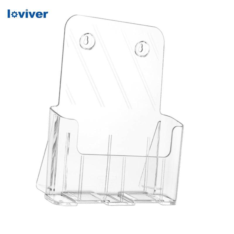 Suporte De Folheto Acrílico , Montagem Na Parede