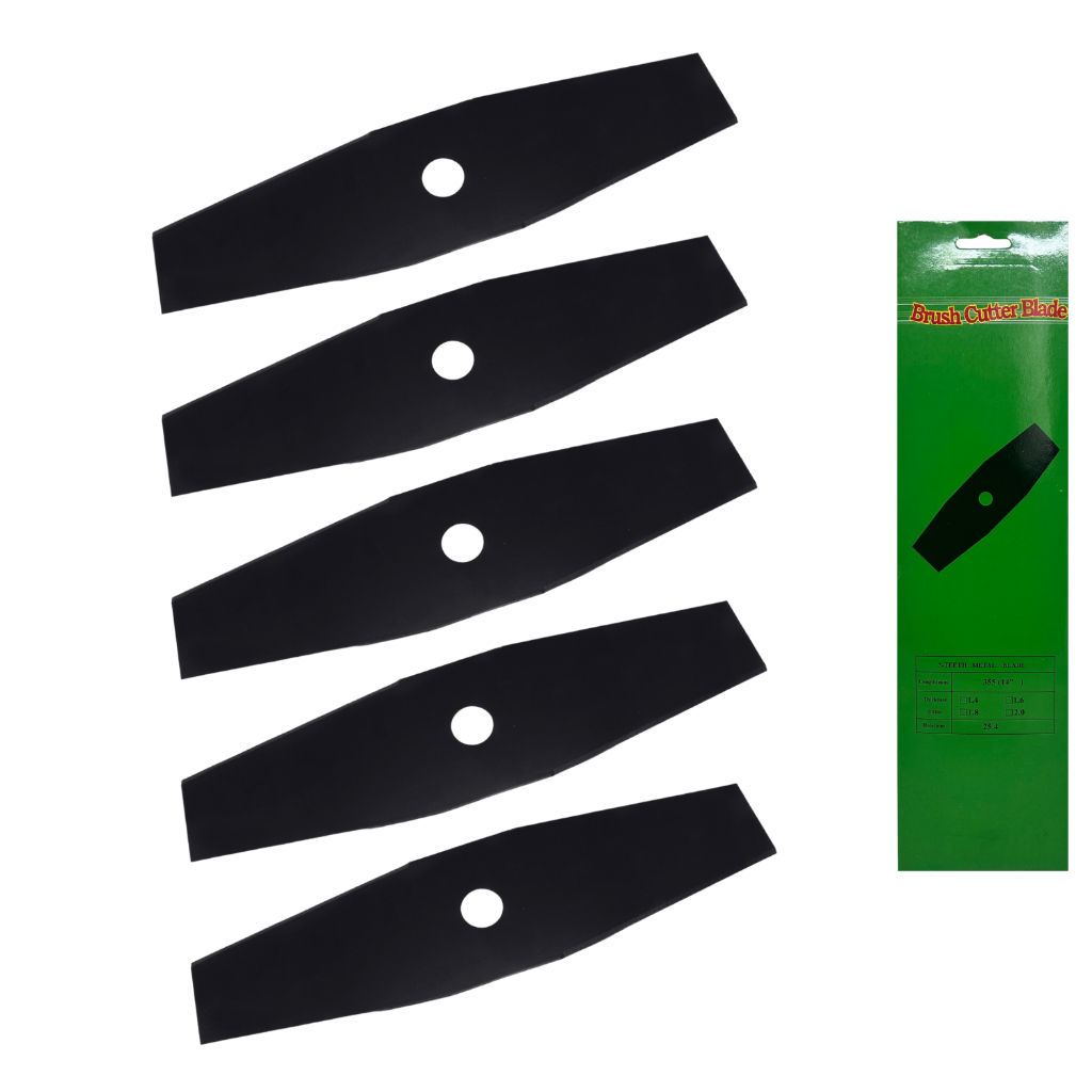 Kit Lâmina Faca Para Roçadeira 2 Pontas 300mm Fu