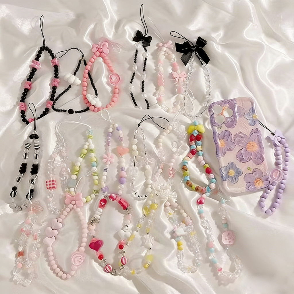 Cordão De Capa De Telefone De Luxo Corrente Pinge