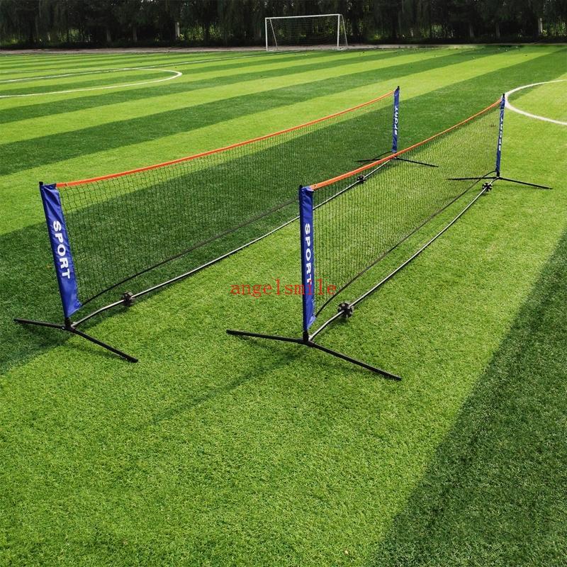 Dobrável Portátil Badminton Net Para Quadra Tên