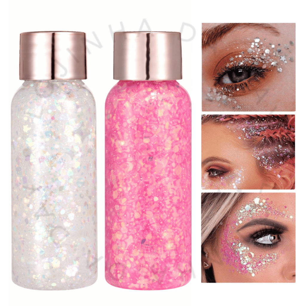 Glitter em Gel Facial e Corporal Infantil e Adulto