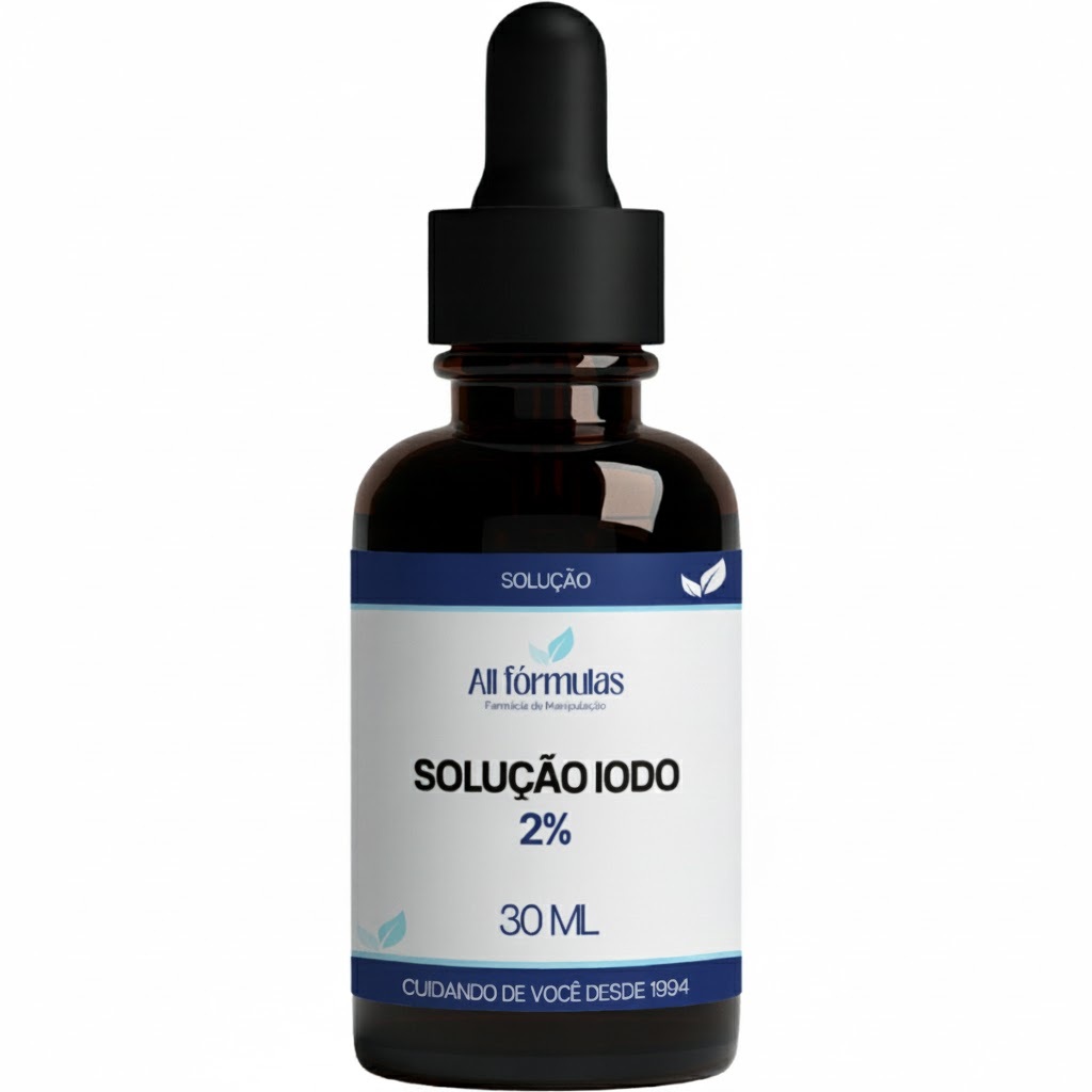 Solução De Iodo 2% – 30 ML