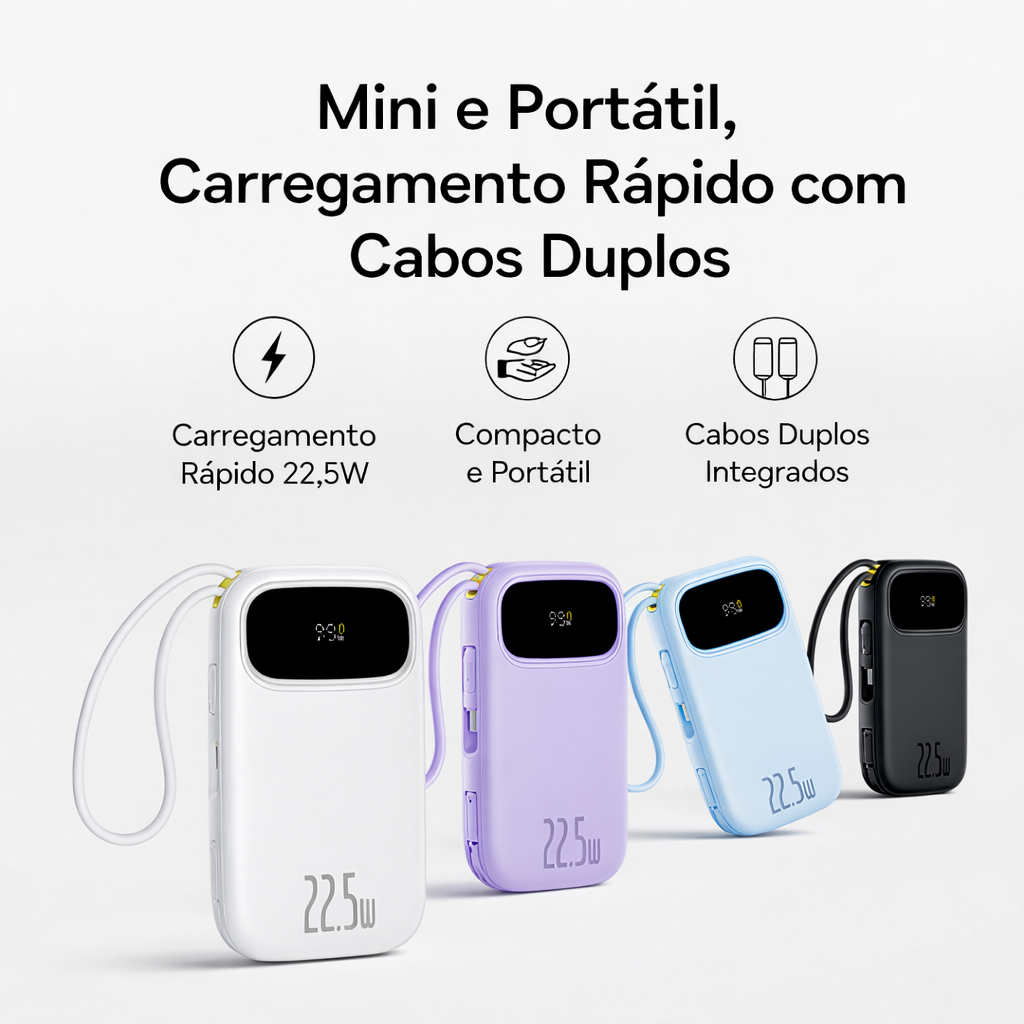 PowerBank Baseus EnerFill FC31 20000mAh 22.5W com 