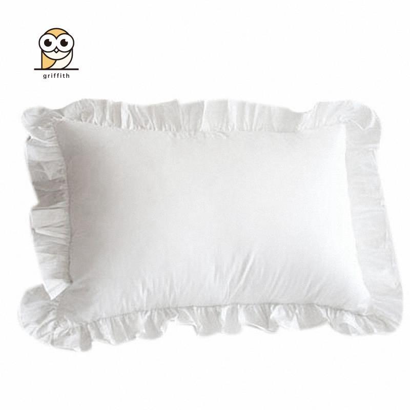 Fronha 100 % Algodão Com Babados E , Capa De Almo