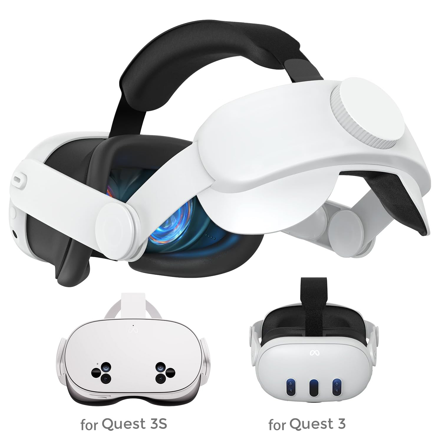 Faixa de Cabeça para Oculus Meta Quest 3 Quest 3S
