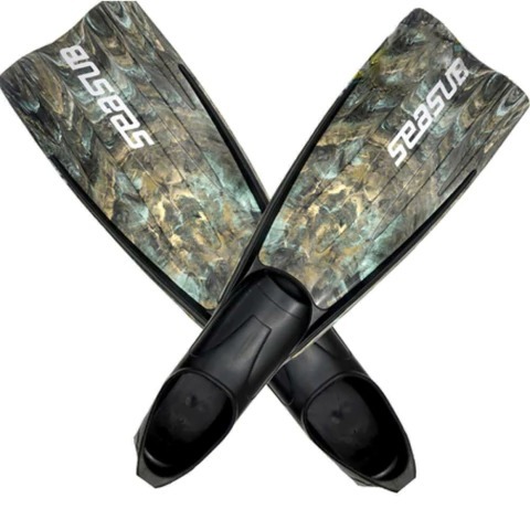 Nadadeira Velox Camuflada Seasub Pé de Pato, Apne