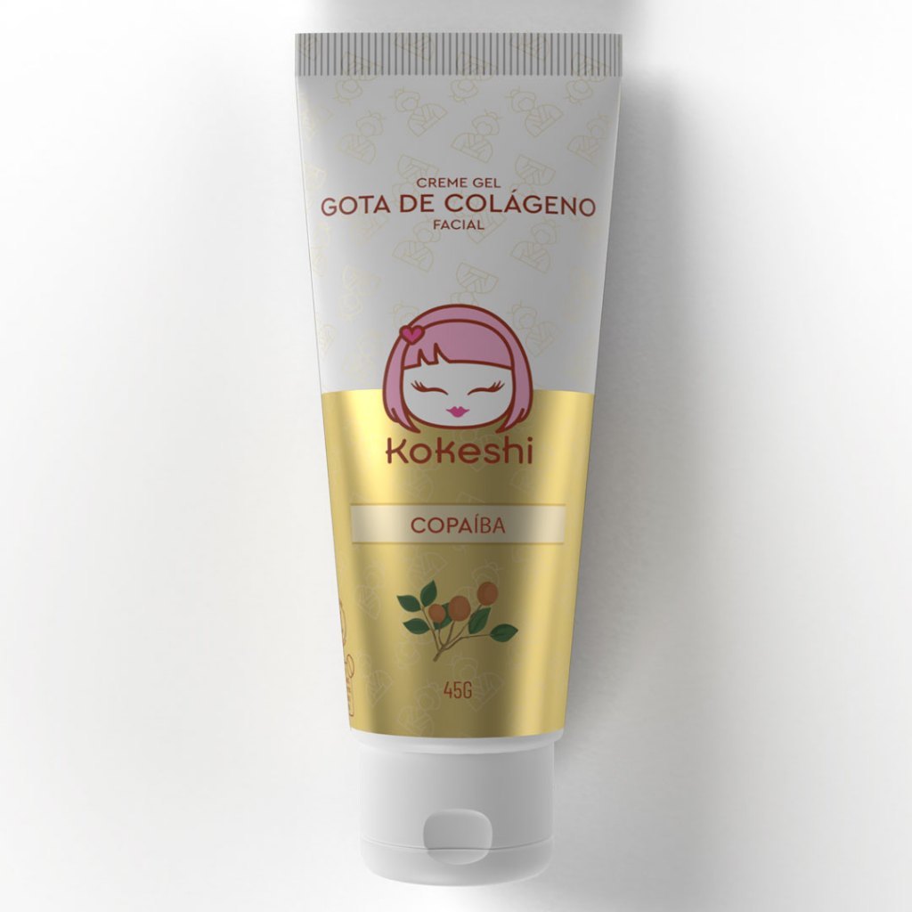 Creme Gel Regenerador Facial Gota de Colágeno Kok