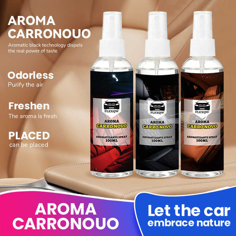 Carro desodorante fragrância névoa 100ML Interio