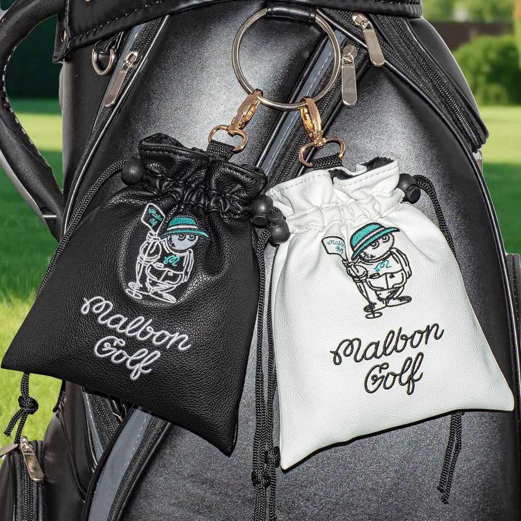 Versão coreana balde saco de golfe cordão saco d