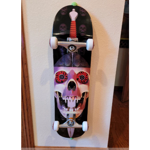 Suporte de Parede Para Skate LogBoard com Parafuso