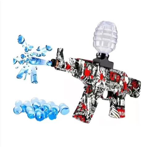 Arma M416/MP5 Elétrica Lança Bolinhas De Gel Com