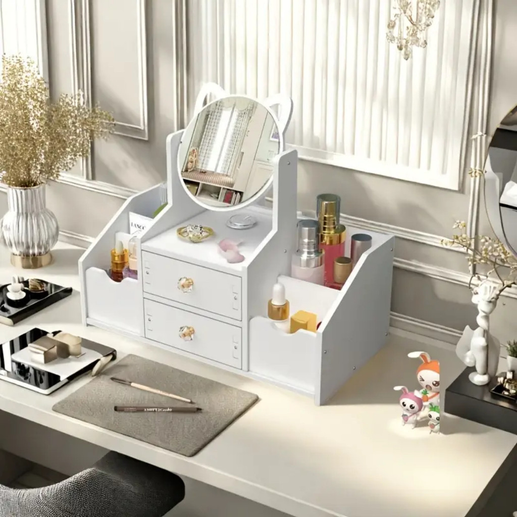 Porta Maquiagem Organizador de Cosméticos com Esp