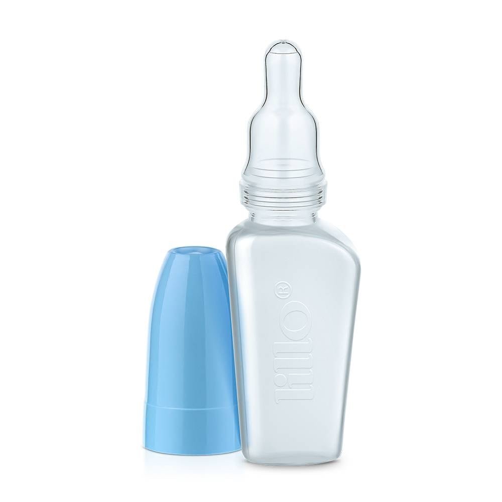 Mamadeira Lillo Miniform com Bico de Silicone Azul