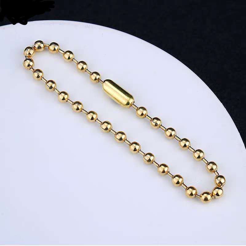 50/100/150/200/250/300 PCS Corrente De Bolinha Com