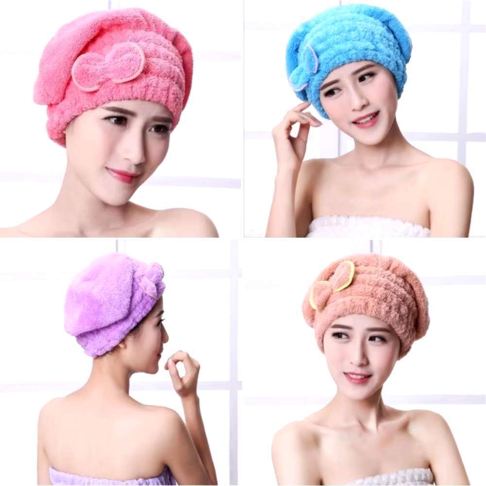 Kit 1/3 /6Touca para seca cabelo Mágica Touca de 