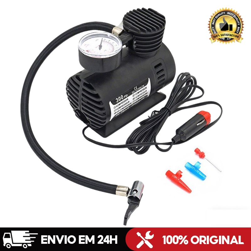 Mini Compressor De Ar 12V 300 psi Portátil,Adequa
